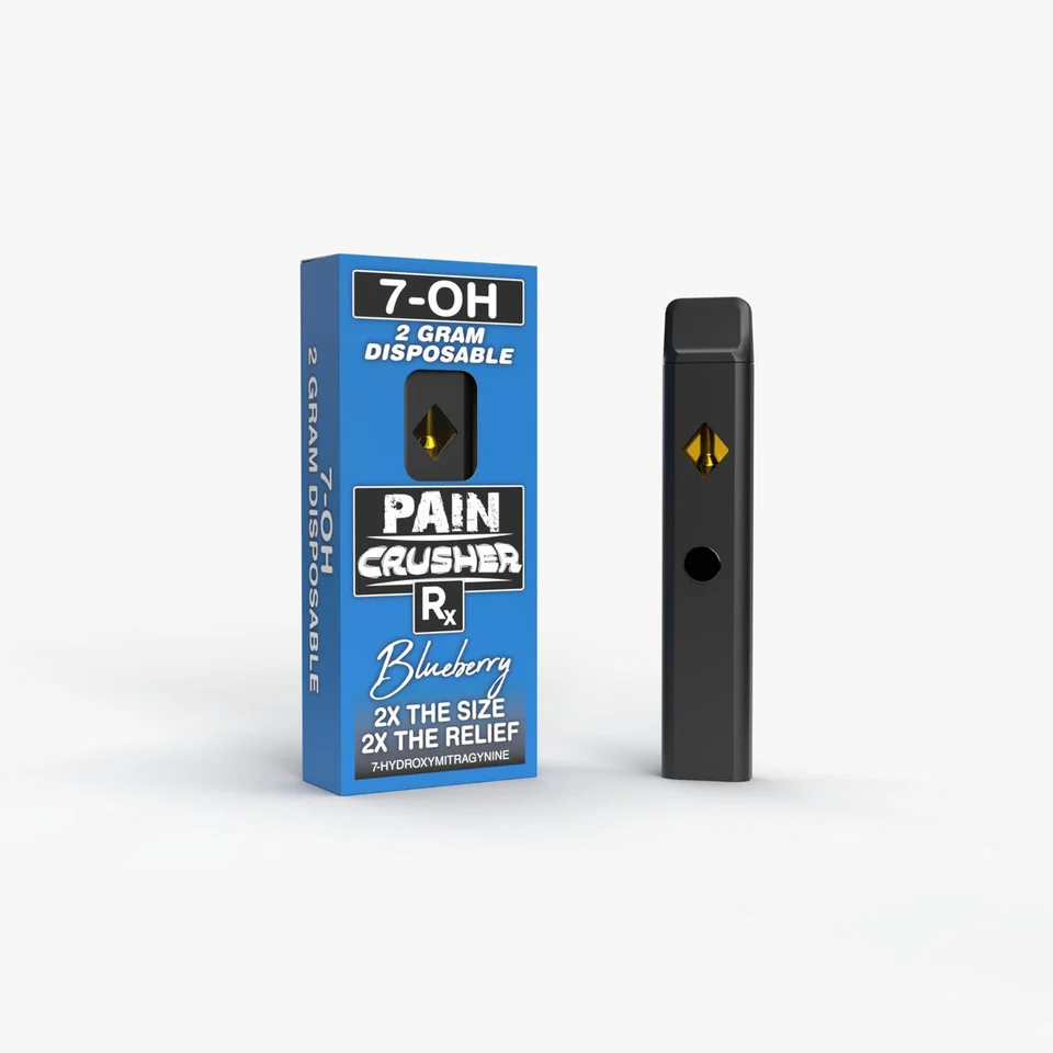 PAINCRUSHER RX 7-OH 2 GRAM Blustery DISPOSABLE VAPE