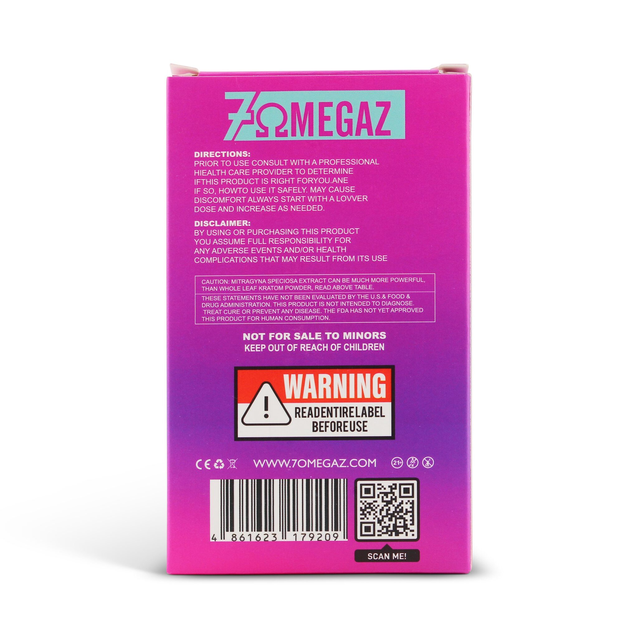 7omegaz 7-Hydroxymitragynine Disposable Vape Pen Grape Lake 100mg 2ml - Image 2