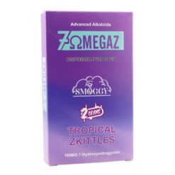 7omegaz 7-Hydroxymitragynine Disposable Vape Pen Tropical Zkittles 100mg 2ml