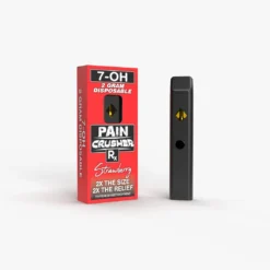 PAINCRUSHER RX 7-OH 2 GRAM Strawbery DISPOSABLE VAPE