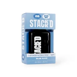 Alternative view of Stack’d 7- Hydroxymitragynine Vape 200mg Blue Razz 2g