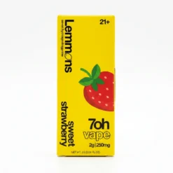 LEMMONS 7-OH DISPOSABLE VAPE (Sweet Strawberry 2G)