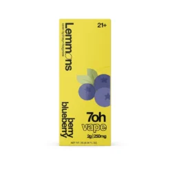 LEMMONS 7-OH DISPOSABLE VAPE (Berry Blueberry 2G)