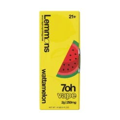 LEMMONS 7-OH DISPOSABLE VAPE (Wattamelon 2G)